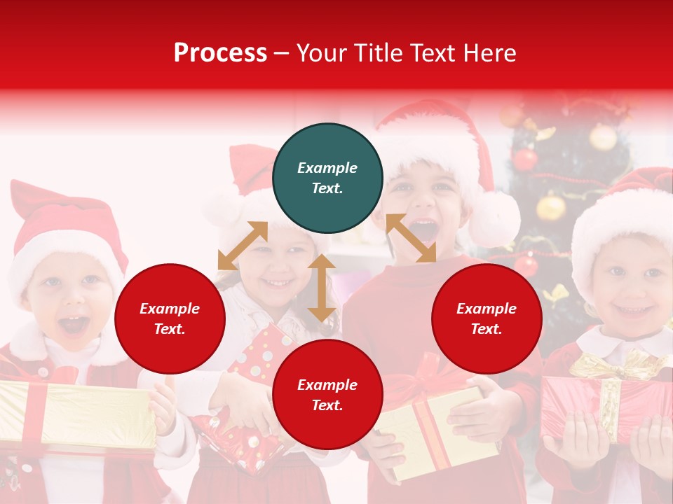 Home Santa Adorable PowerPoint Template
