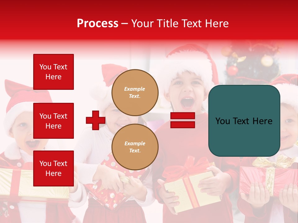 Home Santa Adorable PowerPoint Template