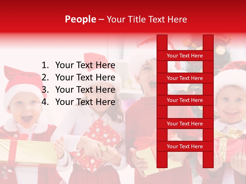 Home Santa Adorable PowerPoint Template