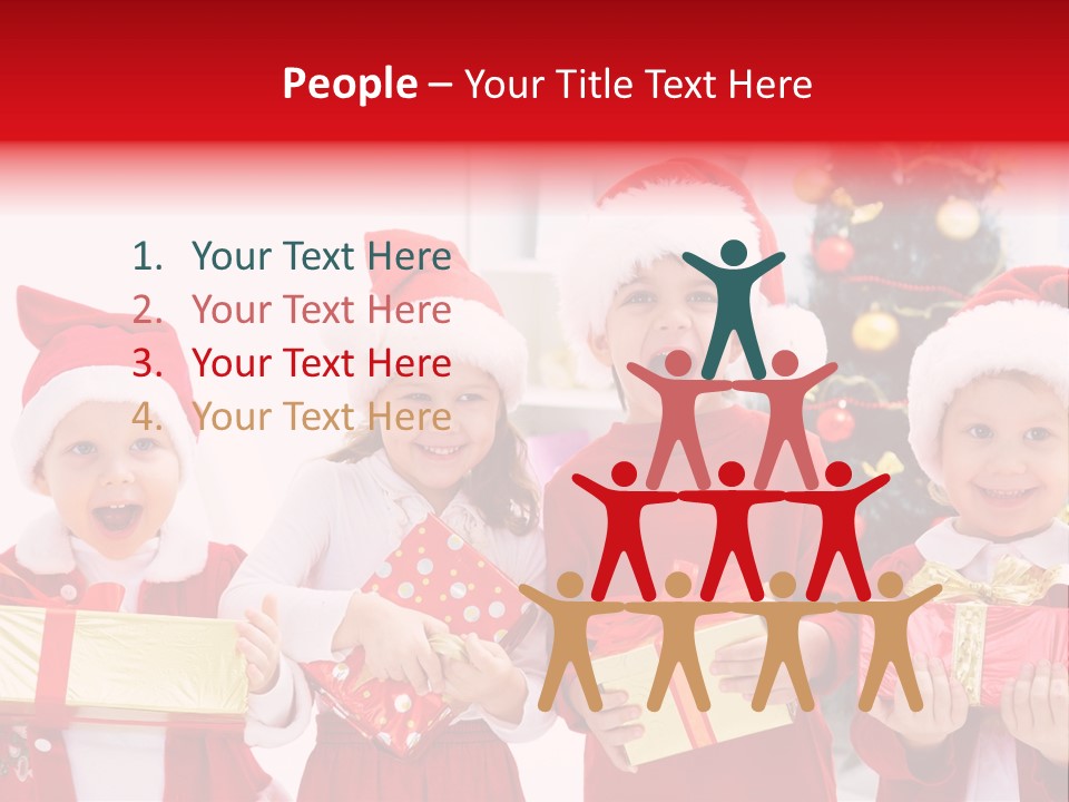 Home Santa Adorable PowerPoint Template