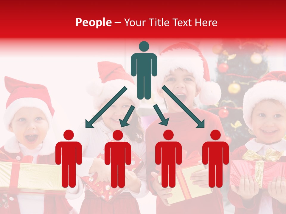 Home Santa Adorable PowerPoint Template