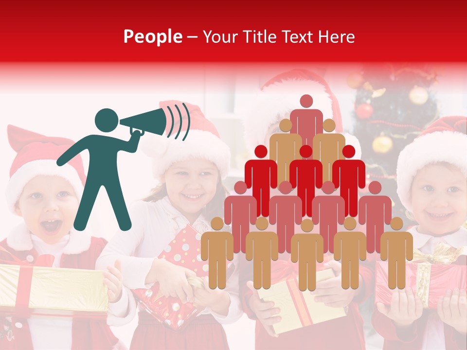 Home Santa Adorable PowerPoint Template