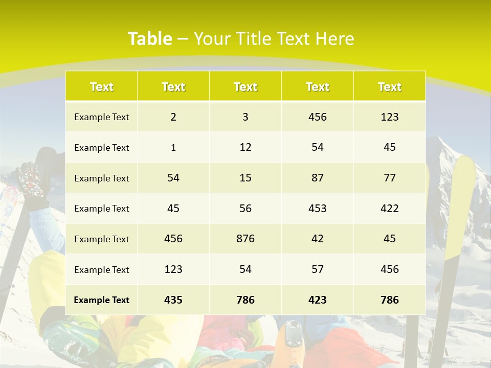 Happy Sky Funny PowerPoint Template
