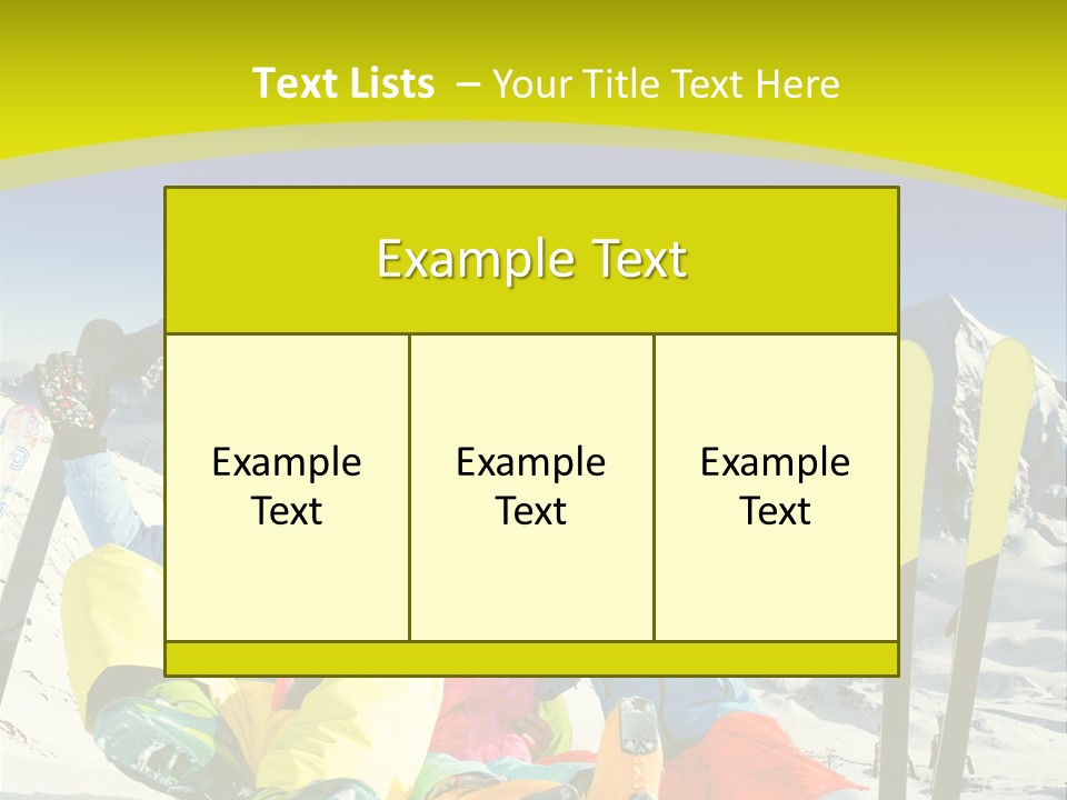 Happy Sky Funny PowerPoint Template