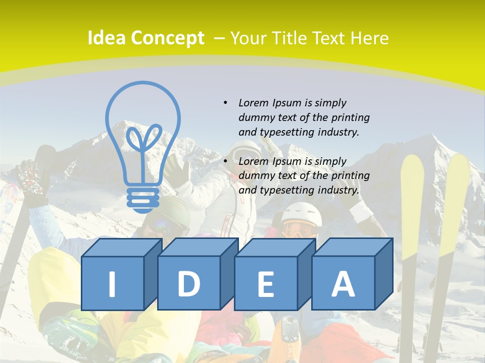 Happy Sky Funny PowerPoint Template