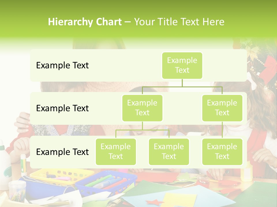 Glue Greeting Card Season PowerPoint Template