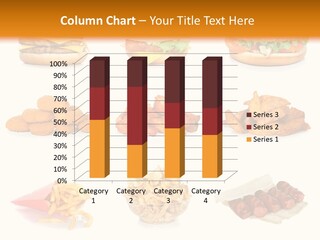 Huge Pizza Fried PowerPoint Template