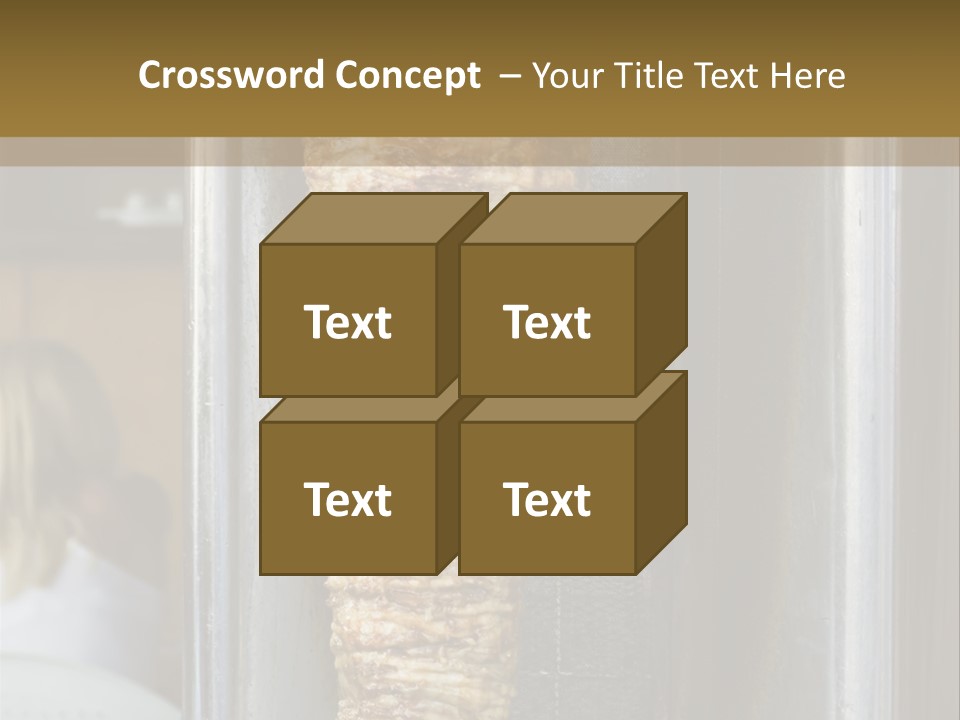 Finishing Shaurma Meat PowerPoint Template