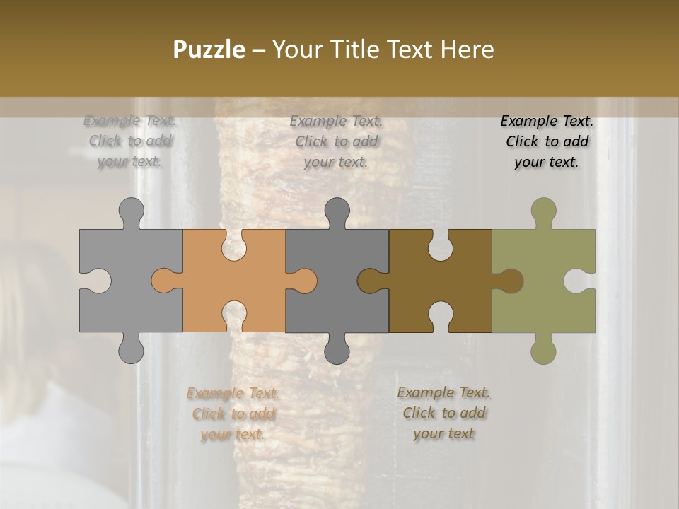 Finishing Shaurma Meat PowerPoint Template