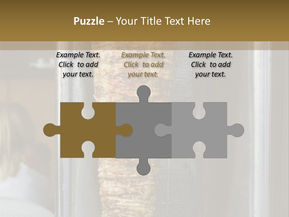 Finishing Shaurma Meat PowerPoint Template