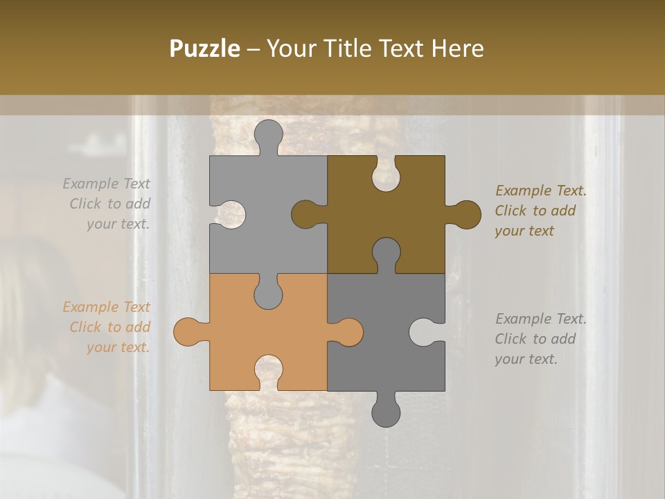 Finishing Shaurma Meat PowerPoint Template