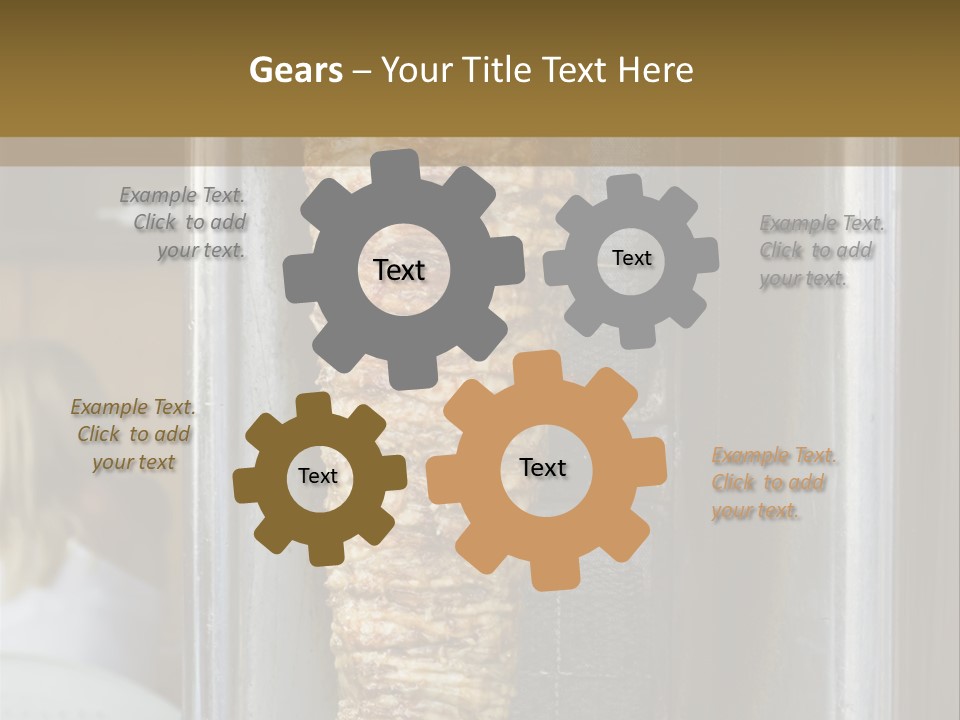 Finishing Shaurma Meat PowerPoint Template