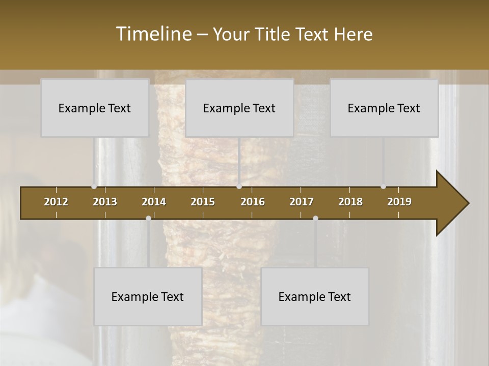 Finishing Shaurma Meat PowerPoint Template