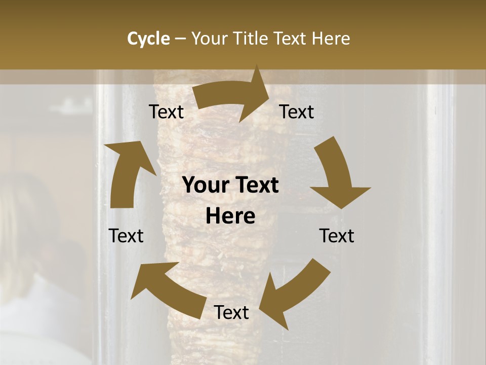 Finishing Shaurma Meat PowerPoint Template