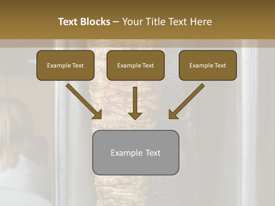 Finishing Shaurma Meat PowerPoint Template