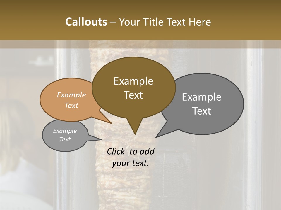 Finishing Shaurma Meat PowerPoint Template