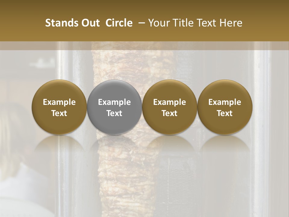 Finishing Shaurma Meat PowerPoint Template