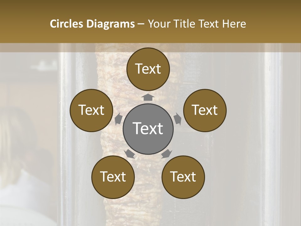 Finishing Shaurma Meat PowerPoint Template