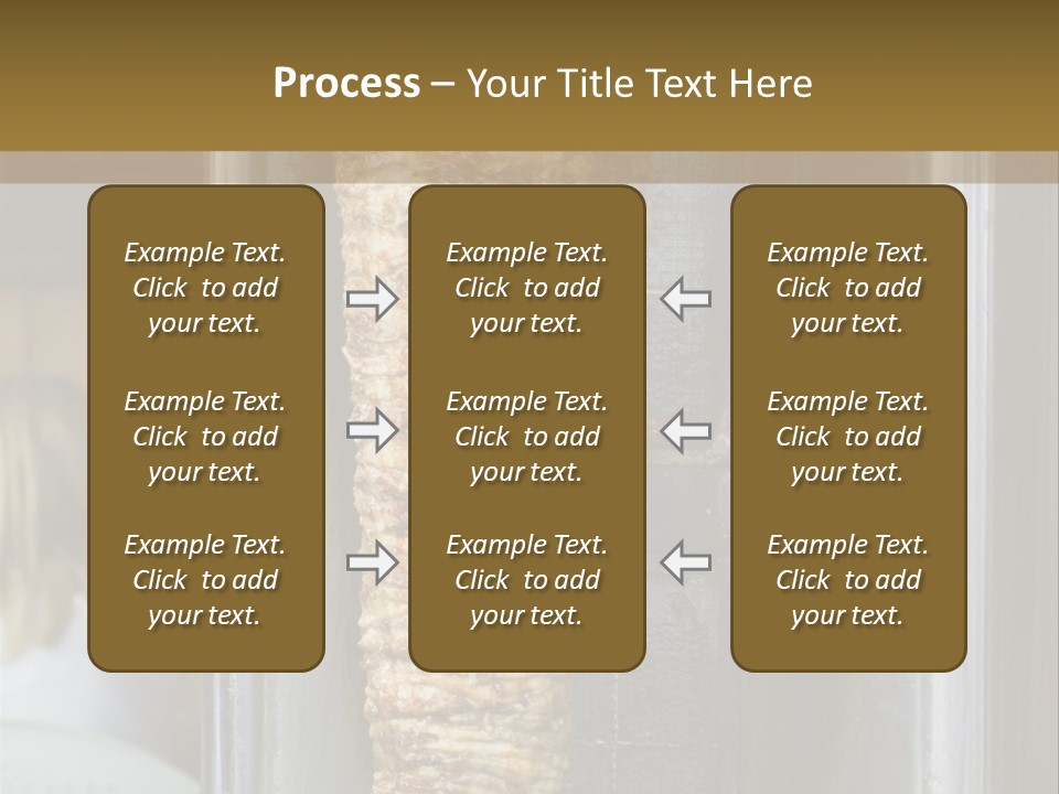 Finishing Shaurma Meat PowerPoint Template