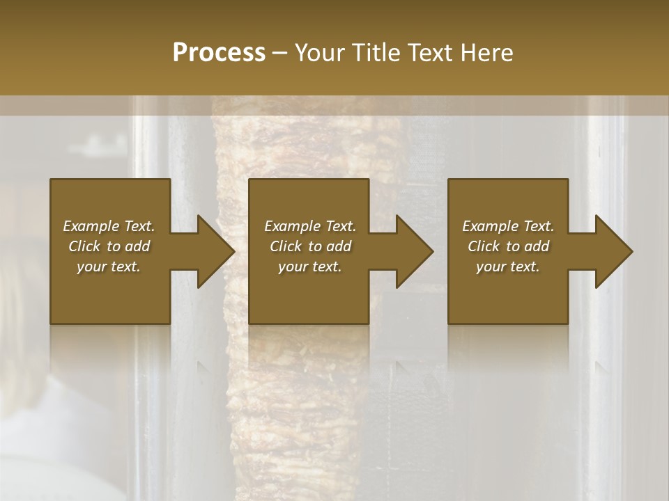 Finishing Shaurma Meat PowerPoint Template