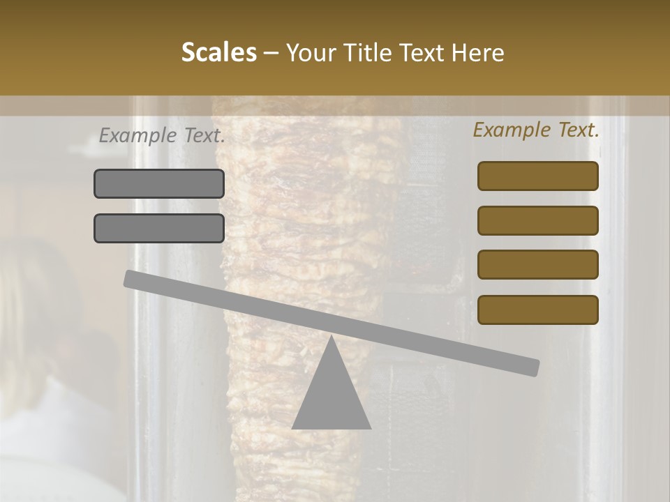Finishing Shaurma Meat PowerPoint Template