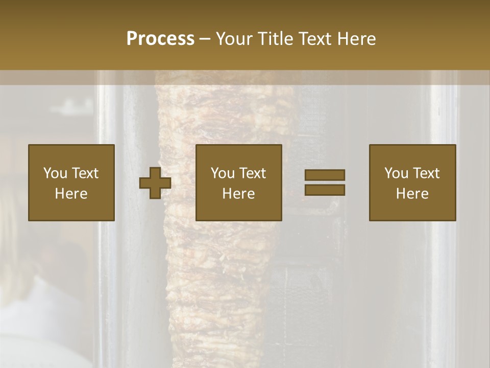 Finishing Shaurma Meat PowerPoint Template