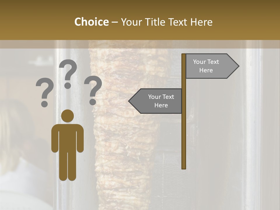 Finishing Shaurma Meat PowerPoint Template