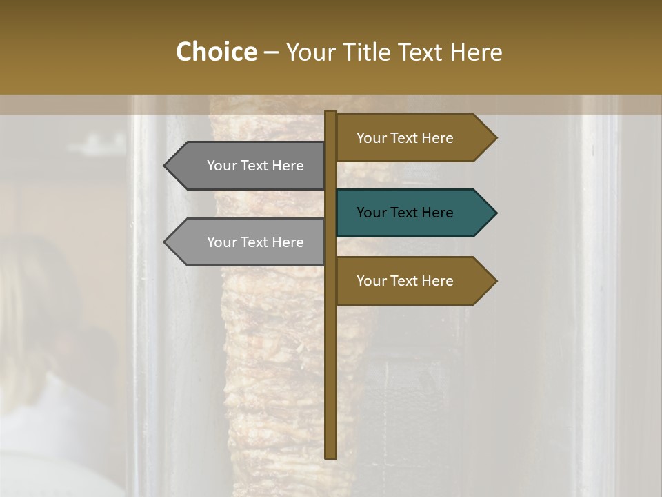 Finishing Shaurma Meat PowerPoint Template