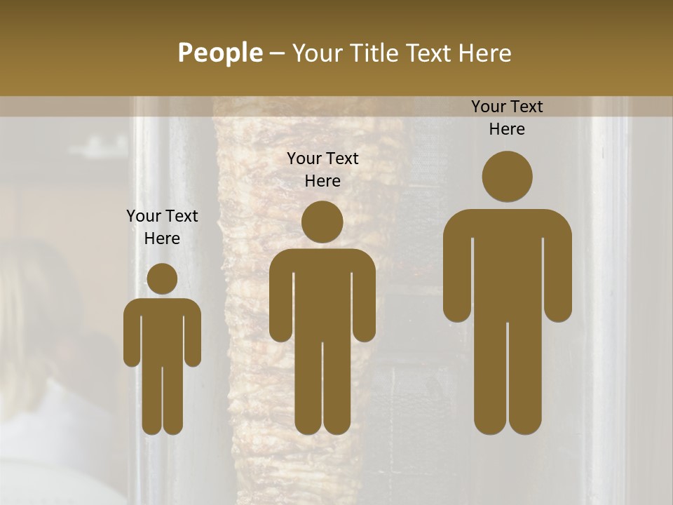 Finishing Shaurma Meat PowerPoint Template