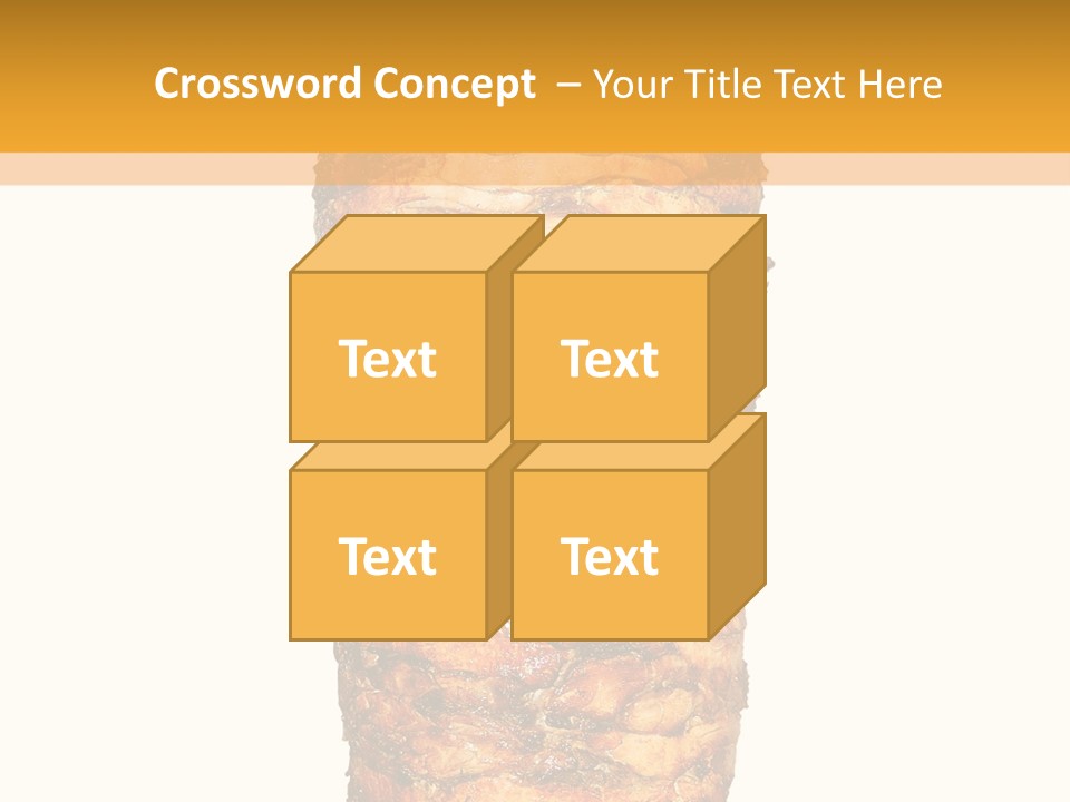 Beef Meat Shawarma PowerPoint Template