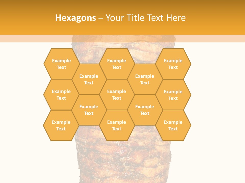 Beef Meat Shawarma PowerPoint Template