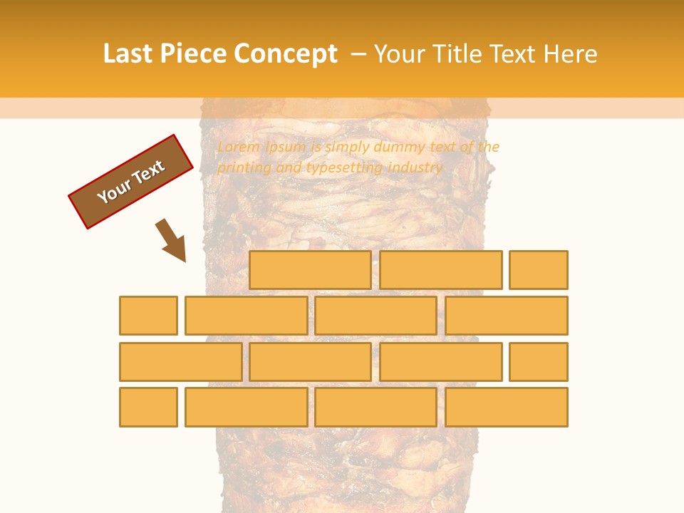 Beef Meat Shawarma PowerPoint Template