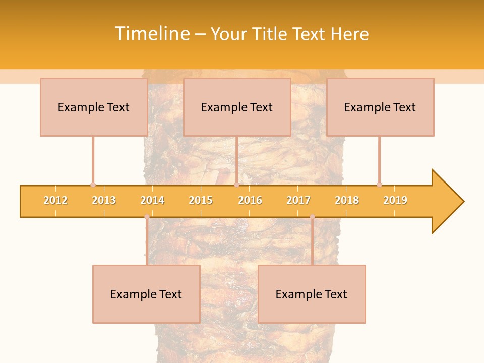 Beef Meat Shawarma PowerPoint Template