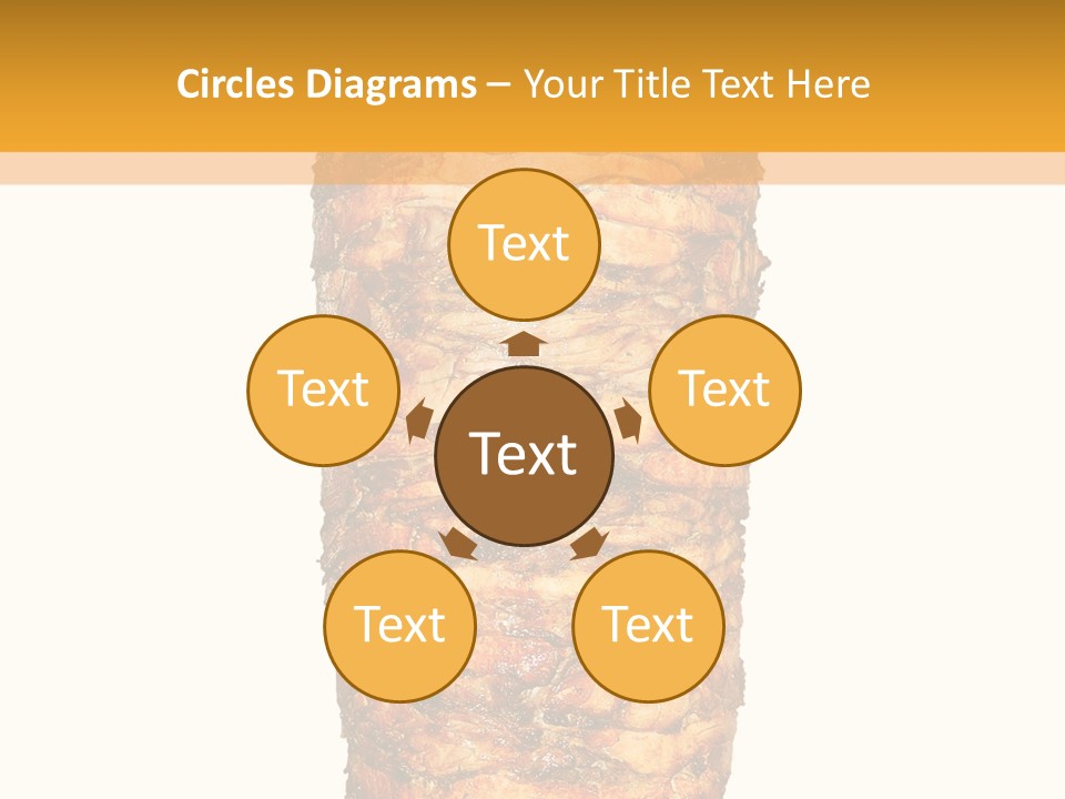 Beef Meat Shawarma PowerPoint Template