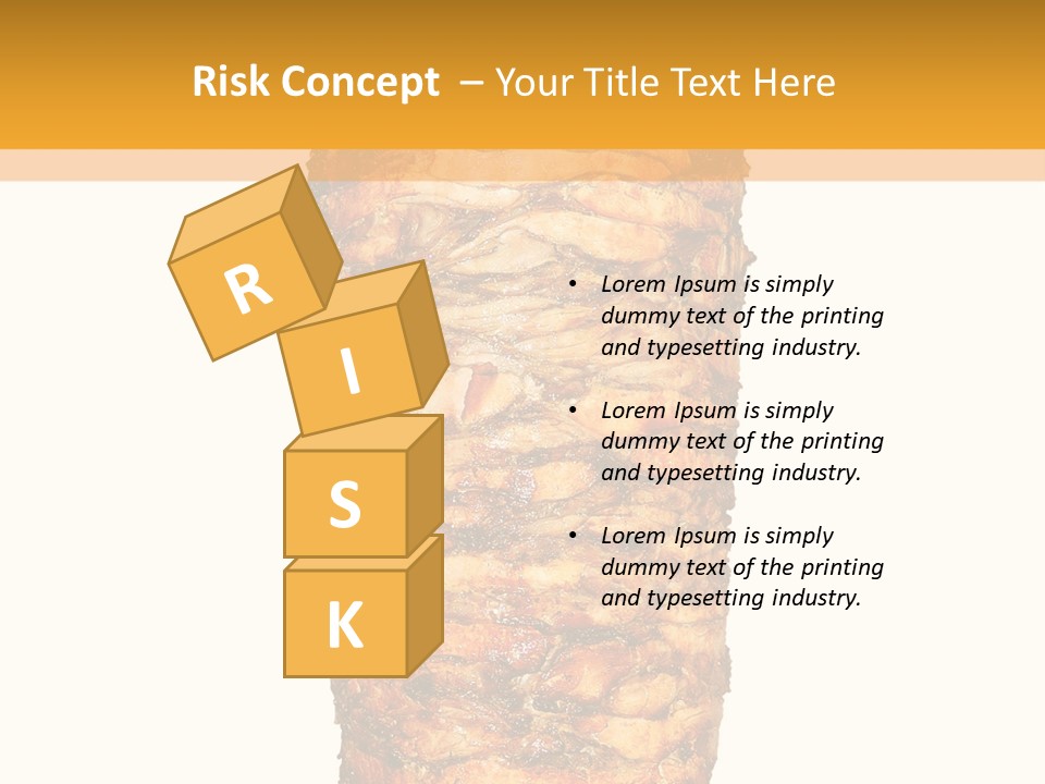 Beef Meat Shawarma PowerPoint Template