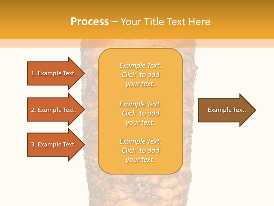Beef Meat Shawarma PowerPoint Template