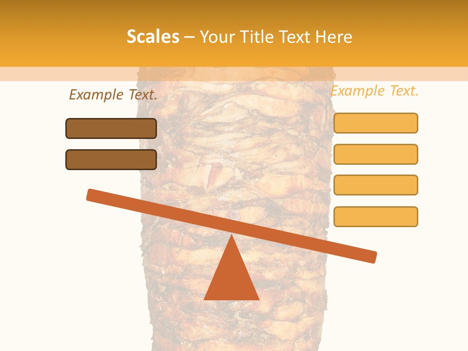 Beef Meat Shawarma PowerPoint Template