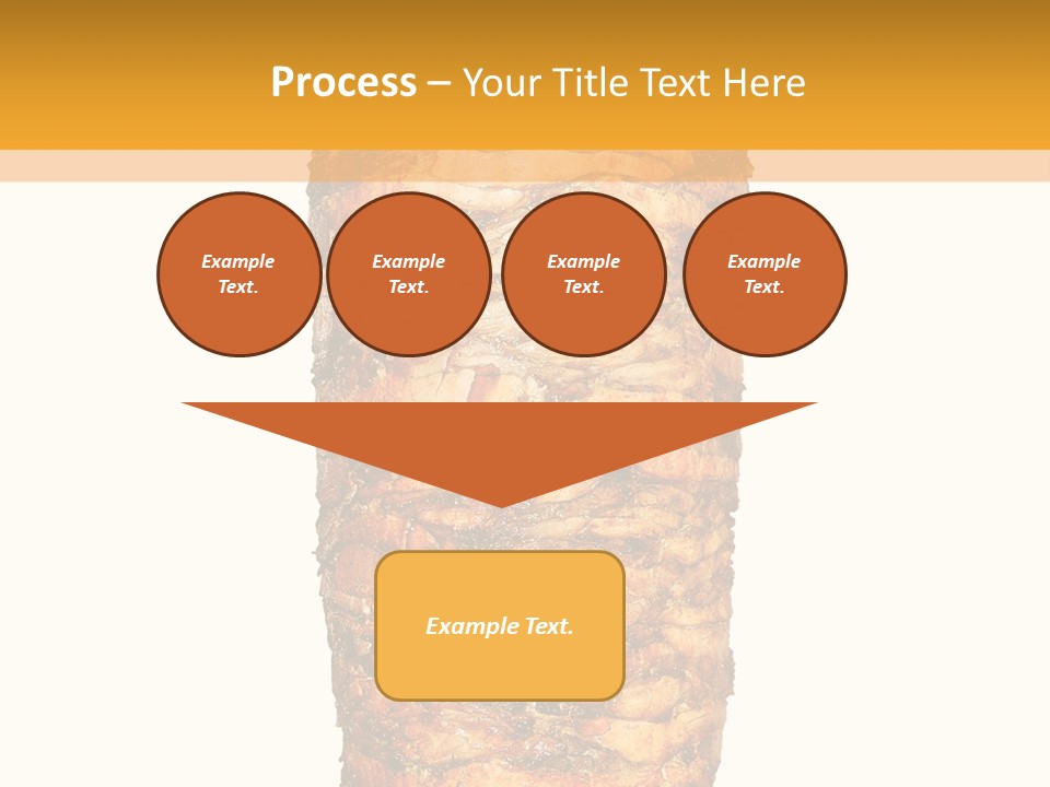 Beef Meat Shawarma PowerPoint Template