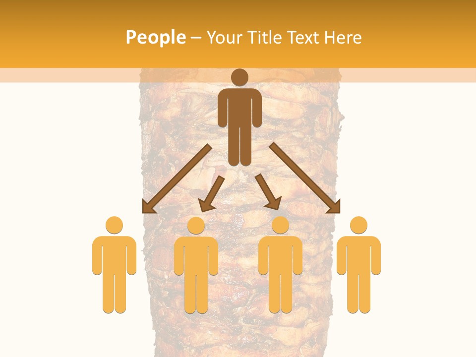 Beef Meat Shawarma PowerPoint Template