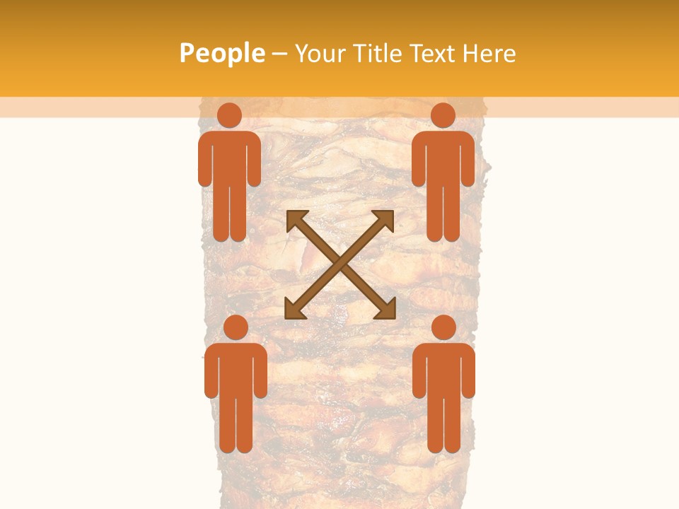 Beef Meat Shawarma PowerPoint Template