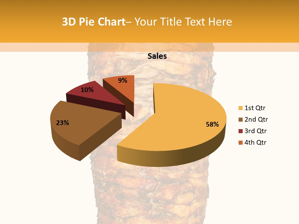 Beef Meat Shawarma PowerPoint Template