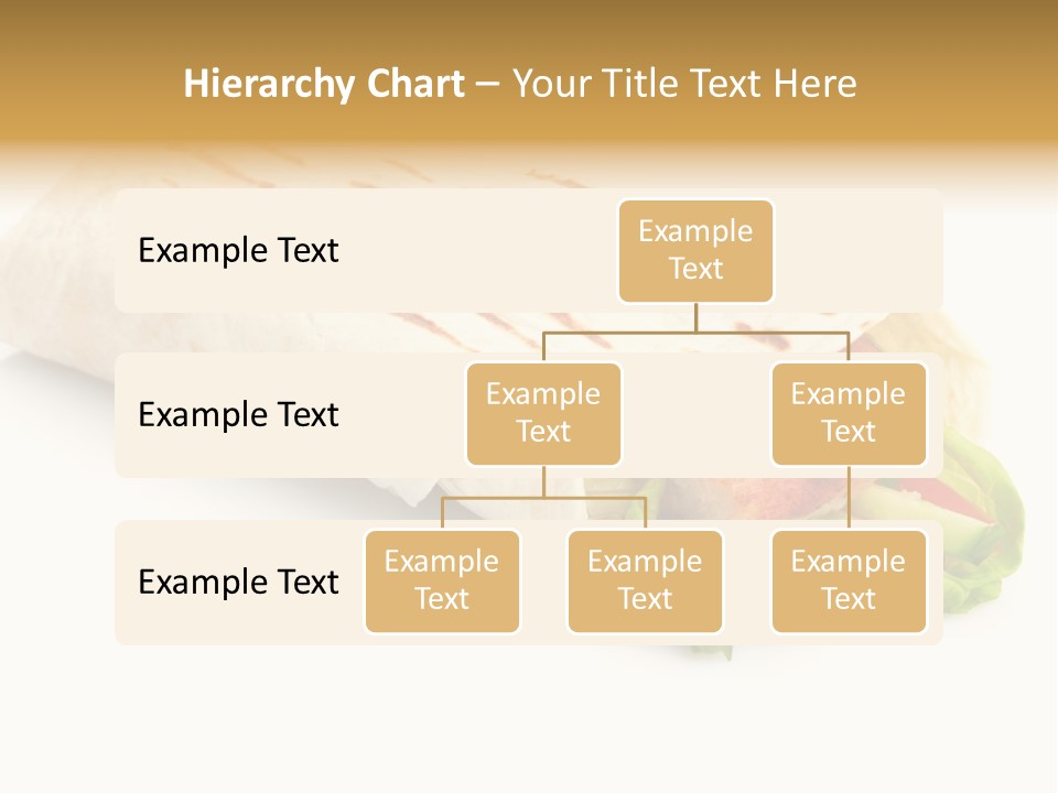 Burrito Tortilla Chopped PowerPoint Template
