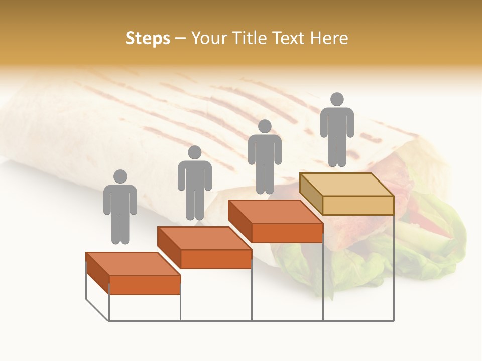 Burrito Tortilla Chopped PowerPoint Template