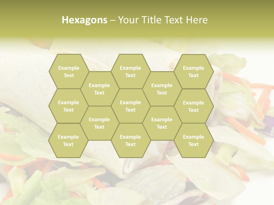 Spicy Picnic Salad PowerPoint Template