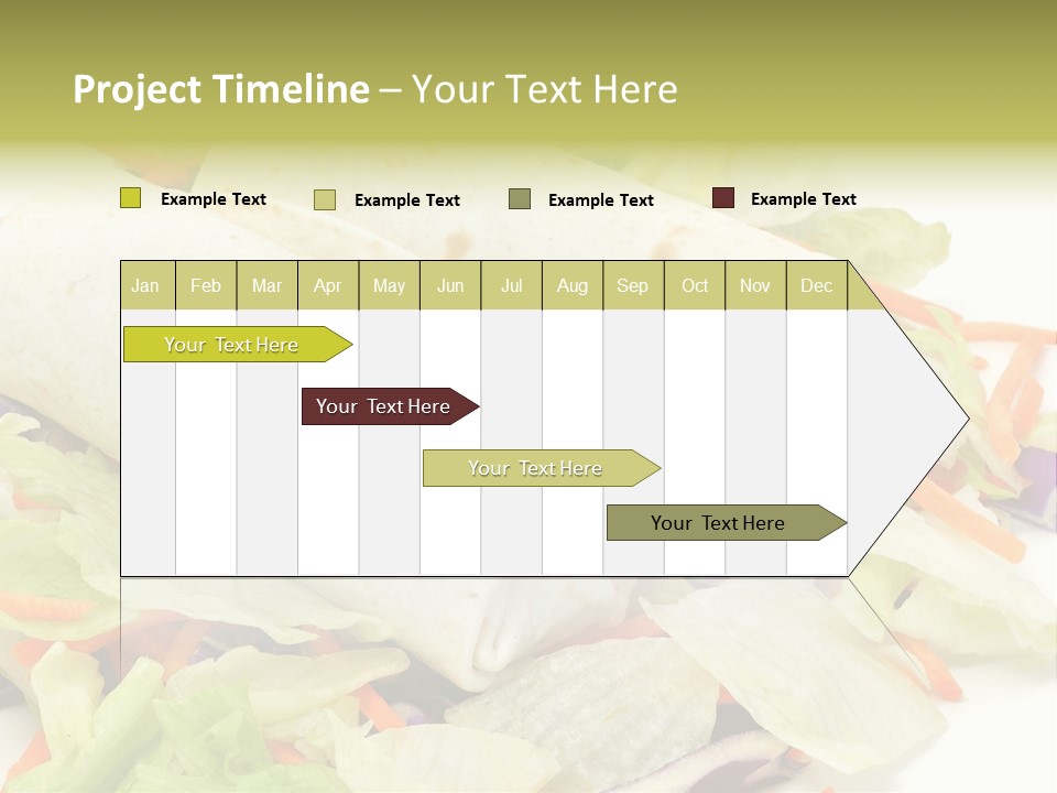 Spicy Picnic Salad PowerPoint Template