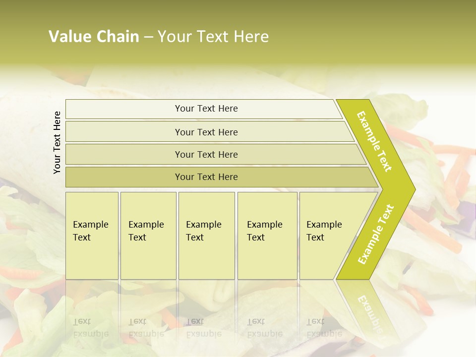 Spicy Picnic Salad PowerPoint Template
