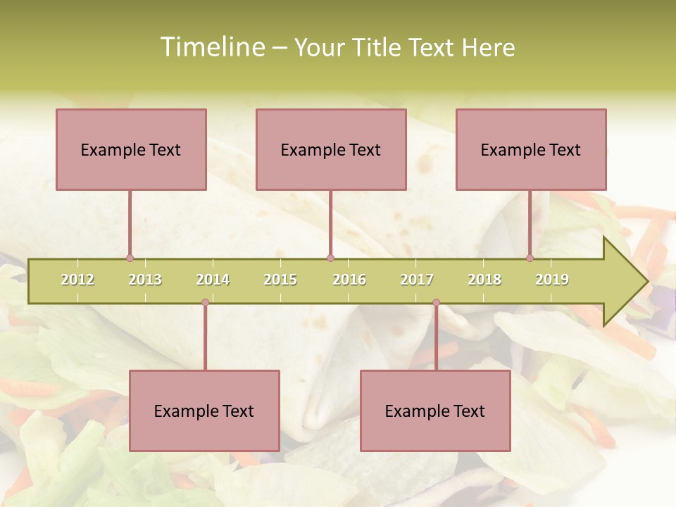 Spicy Picnic Salad PowerPoint Template
