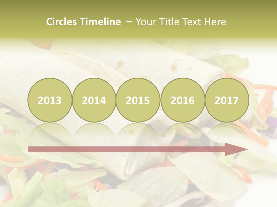 Spicy Picnic Salad PowerPoint Template