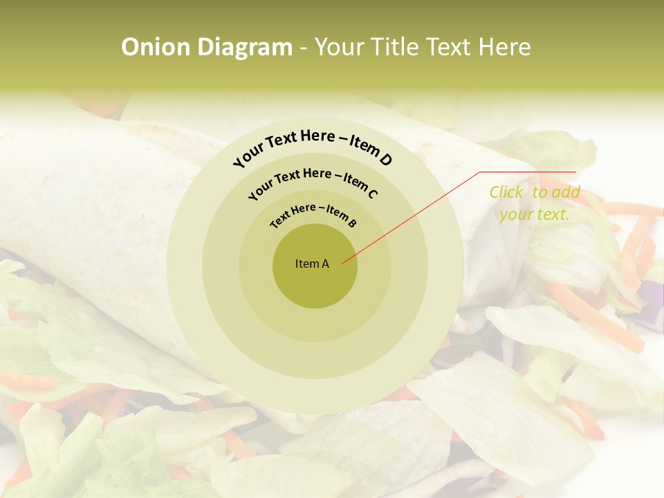 Spicy Picnic Salad PowerPoint Template