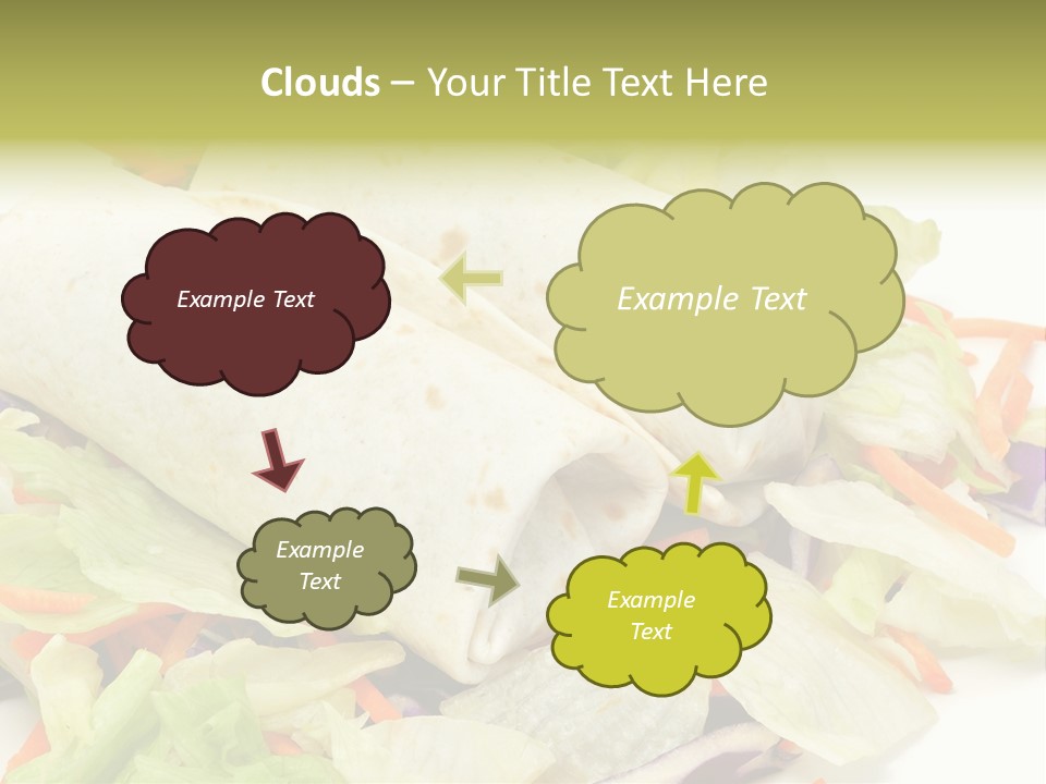 Spicy Picnic Salad PowerPoint Template